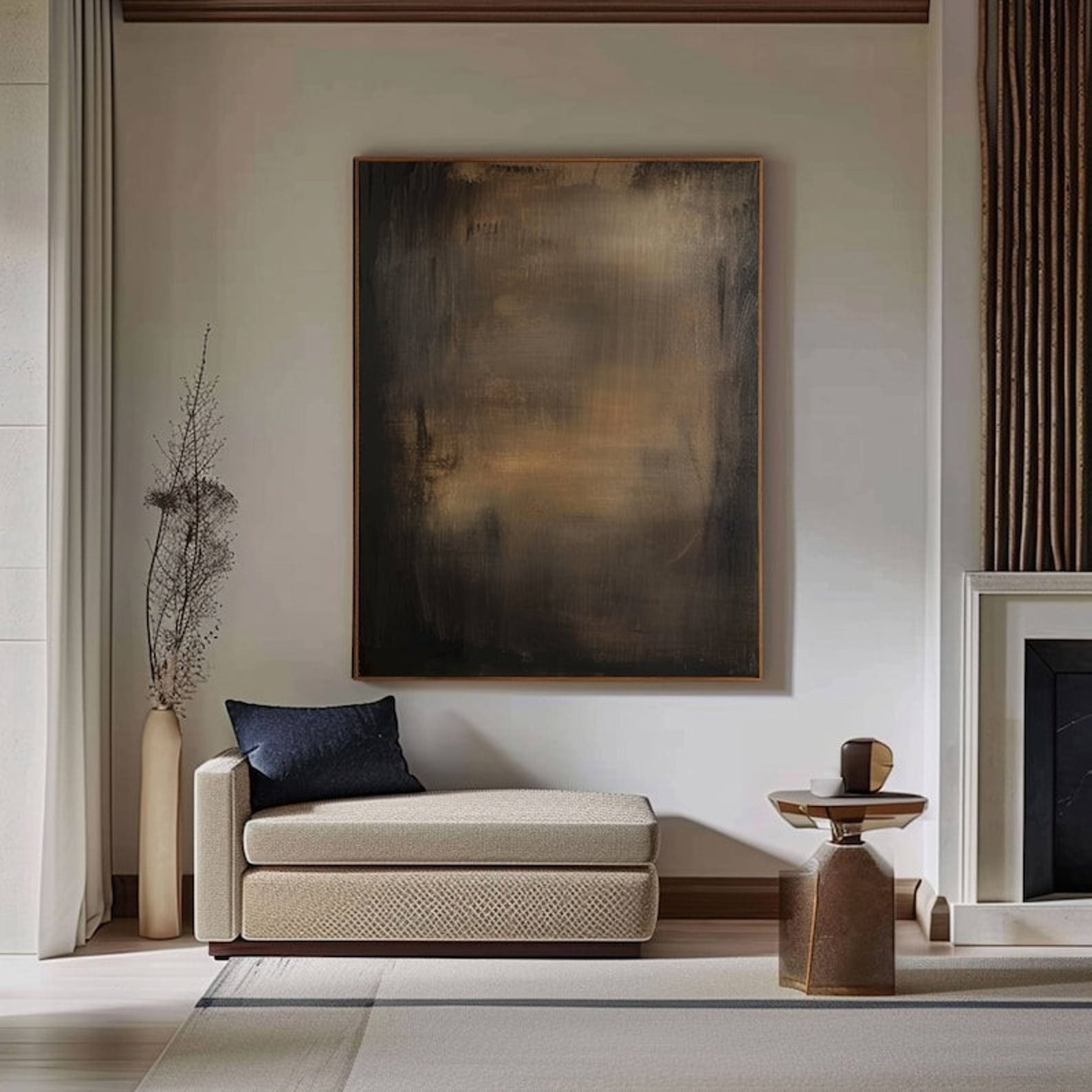 Black and Brown Cross-Dye