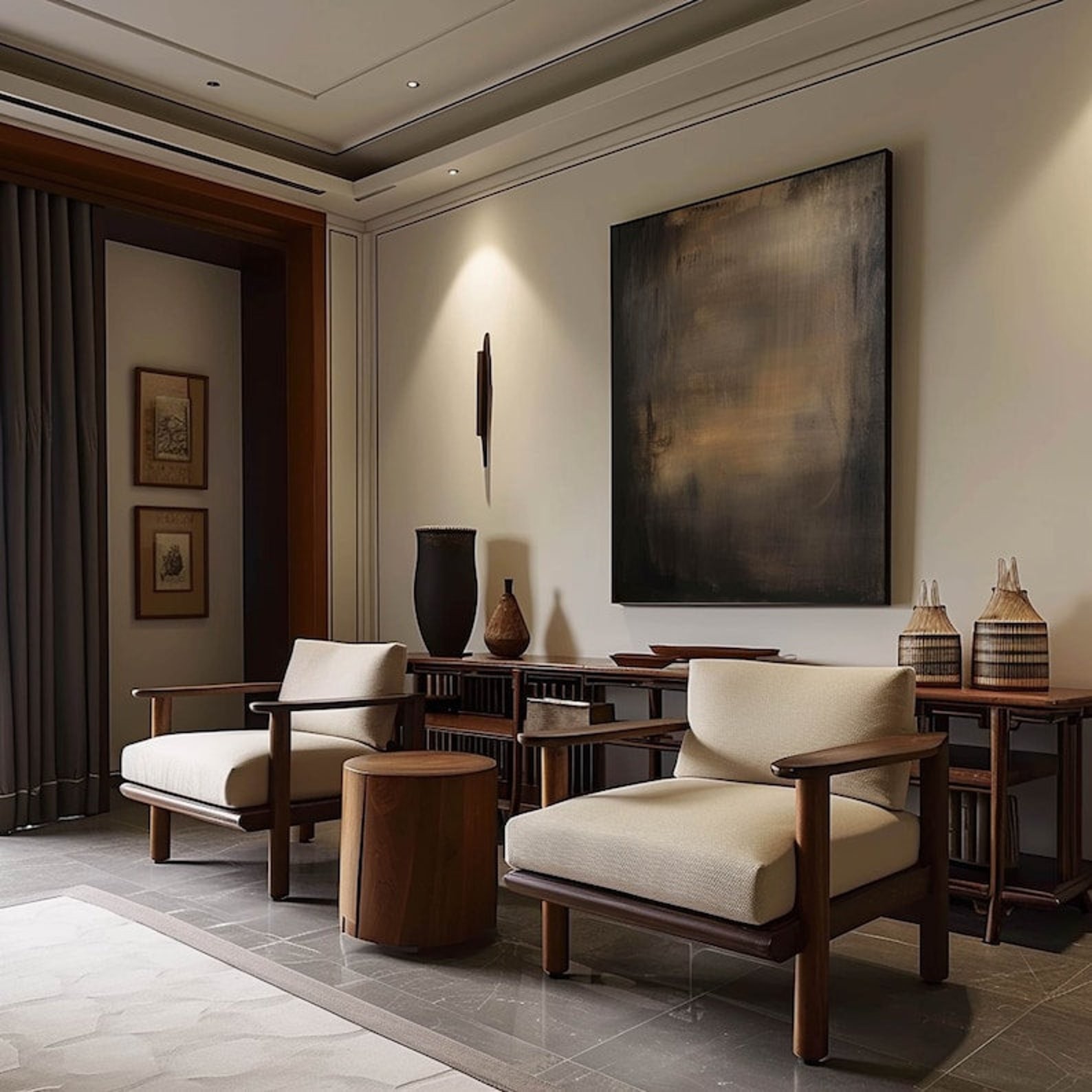 Black and Brown Cross-Dye