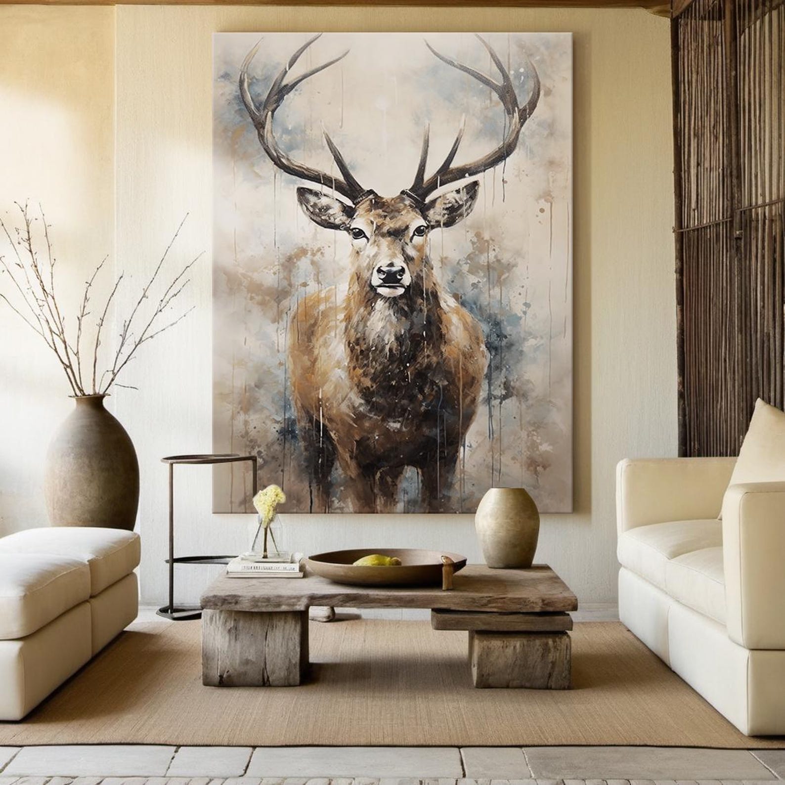 Deer Animal Painting