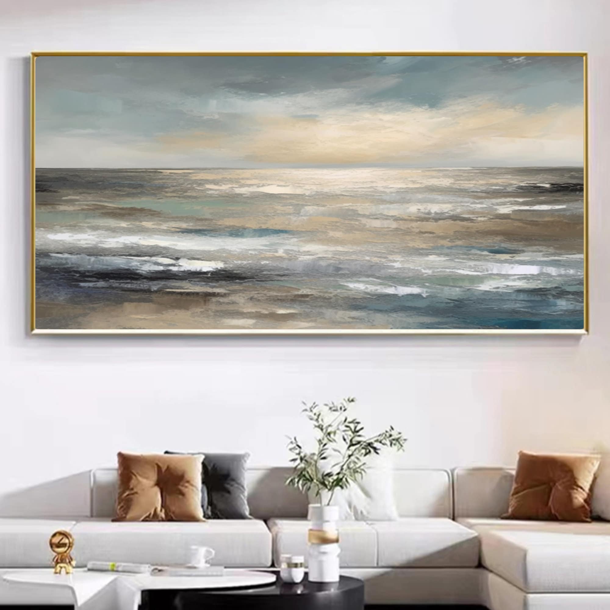 Ocean & Sky Painting #GW004