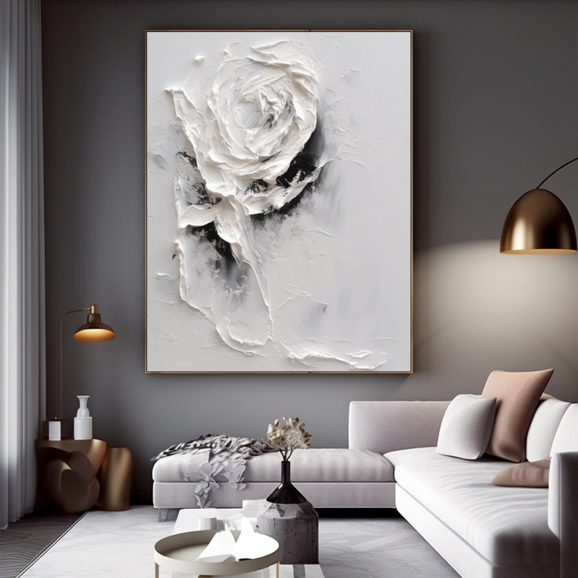 Flower Painting  #GW014