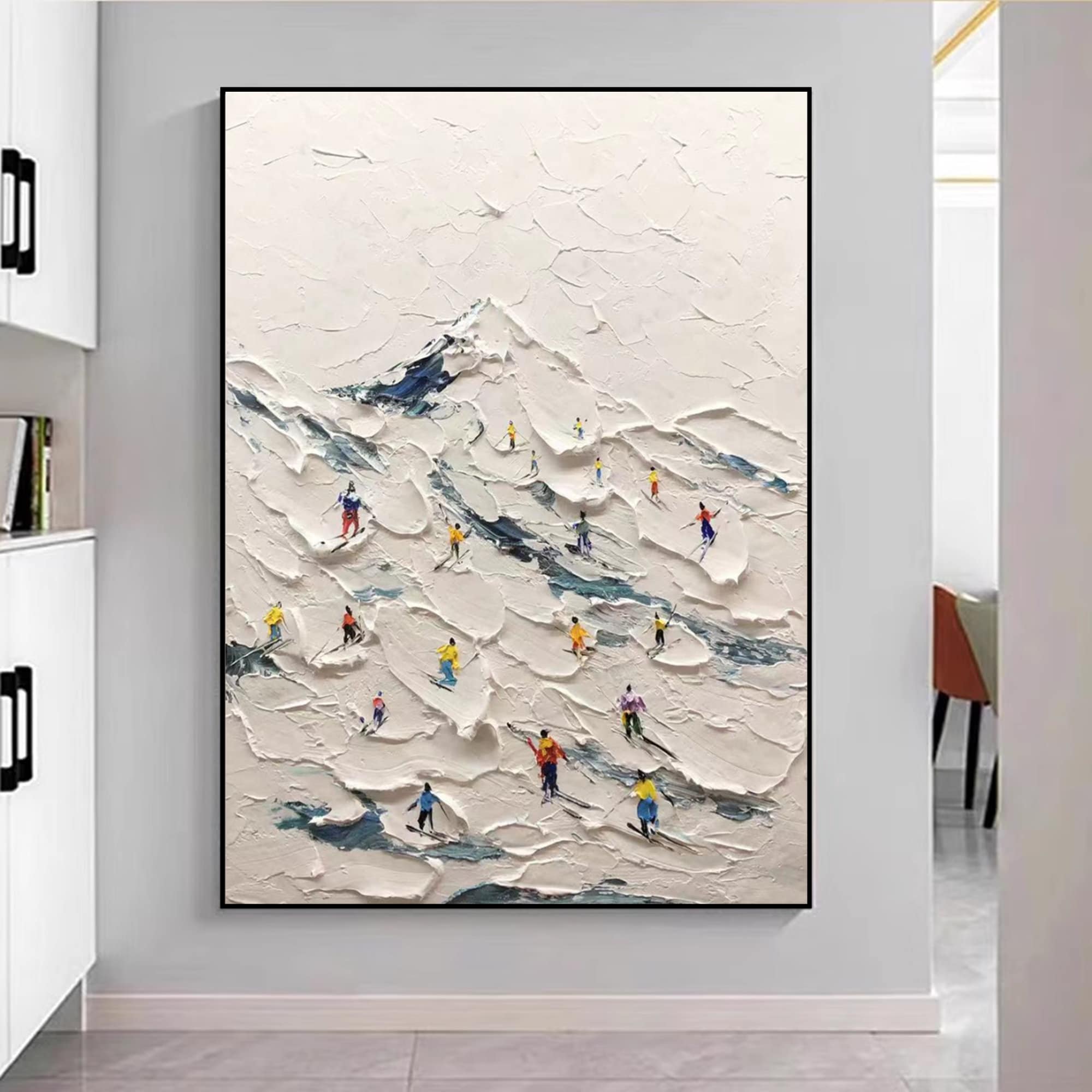 Skiing Painting #GW002