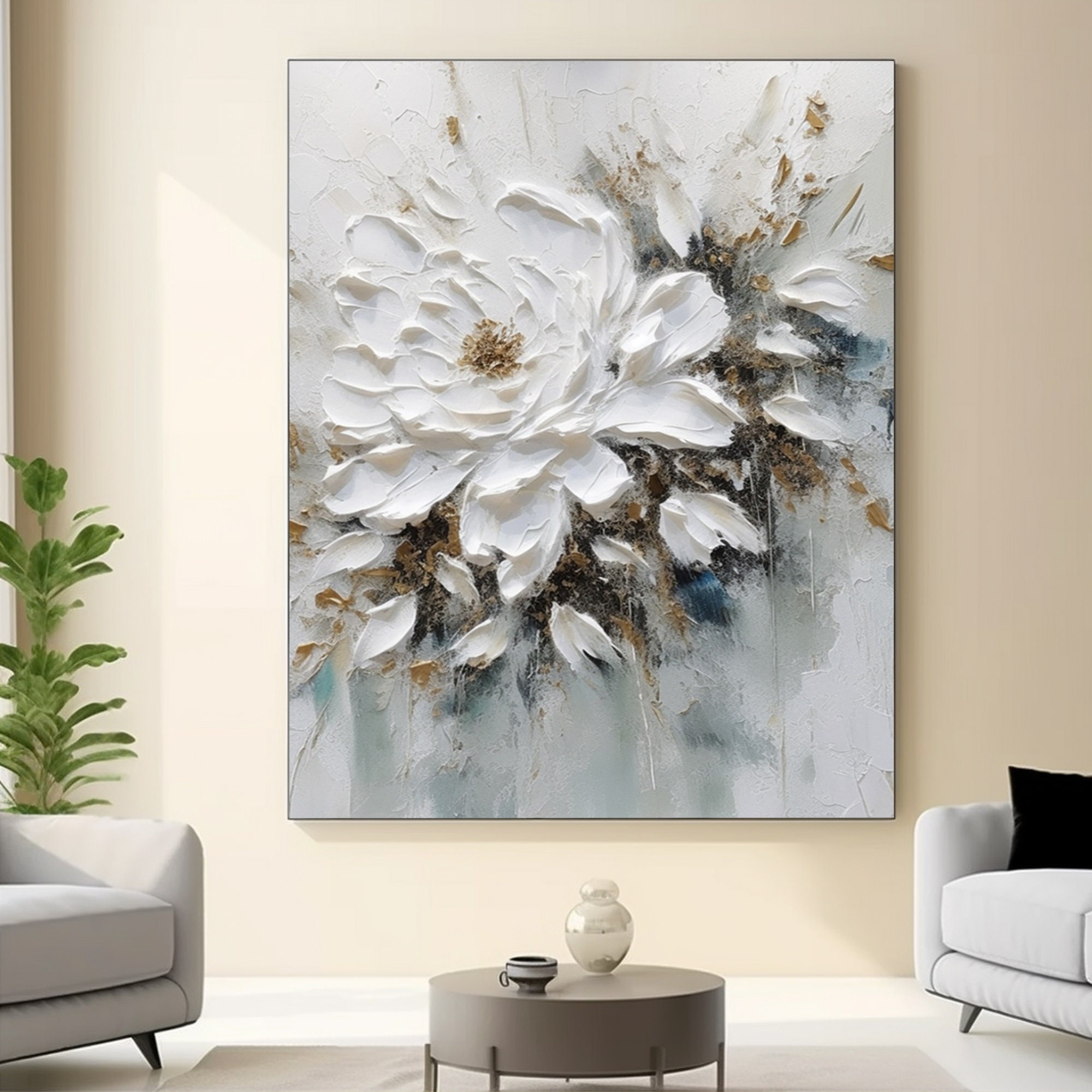 Flower Painting  #GW026