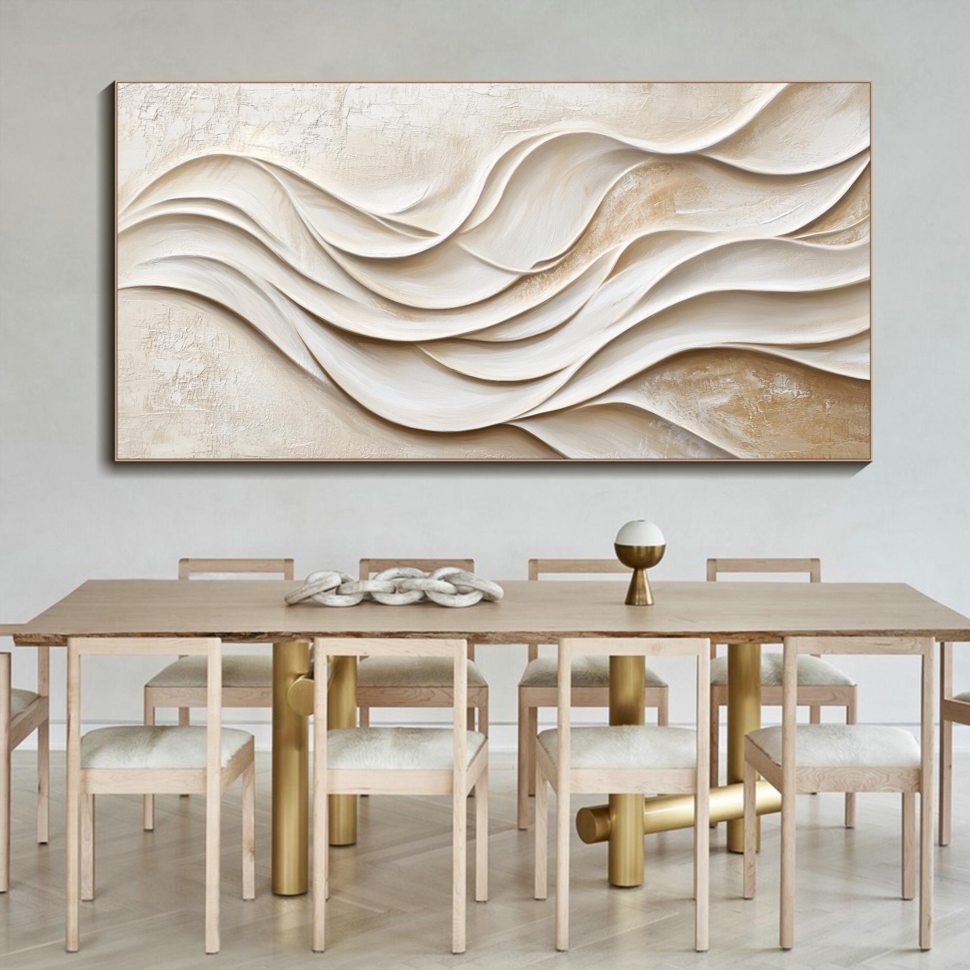 Held in Motion – Wabi-Sabi Textured Abstract Wall Art