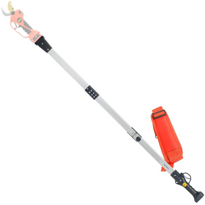 T TOVIA 51.2/75 Inch Extension Pole for Cordless Electric Pruning Shears Sturdy and Lightweight Aluminum Alloy Telescopic Rod, Safe and Convenient (130/190cm)