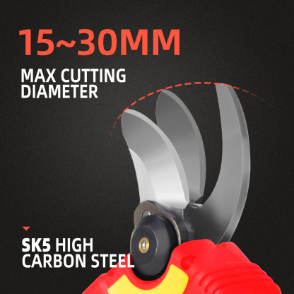 Brushless Electric Pruning Shears, Cordless Tree Pruner with 2 Pack Rechargeable Battery, 1.2″ Cutting Diameter for Gardening, Compatible for Makita 18V Battery-T TOVIA Offical Online Store