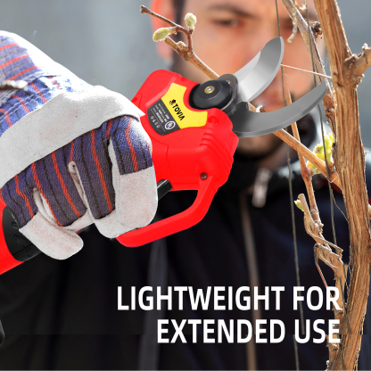 Brushless Electric Pruning Shears, Cordless Tree Pruner with 2 Pack Rechargeable Battery, 1.2″ Cutting Diameter for Gardening, Compatible for Makita 18V Battery-T TOVIA Offical Online Store