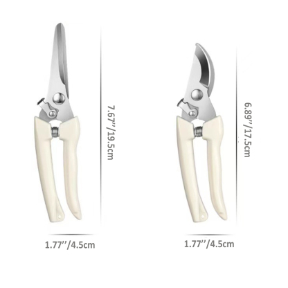 T TOVIA Stainless steel pruning shears, gardening shears, garden scissors, fruit picking shears, spring hand tool shears, safe and labor-saving-T TOVIA Offical Online Store