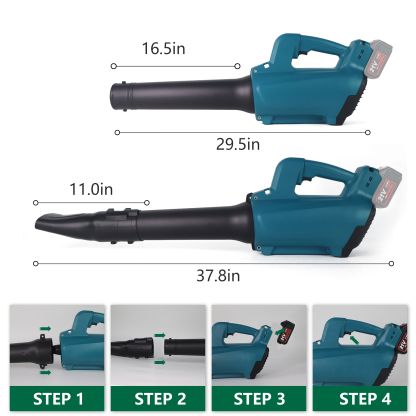 T TOVIA Brushless Leaf Blower Cordless, 21V Mini Leaf Blower with 6 Variable Speeds, 4.0Ah Battery and Charger, 120MPH 460CFM Lightweight Electric Leaf Blower for Lawn Care, Snow Blow, Yard Clean-T TOVIA Offical Online Store
