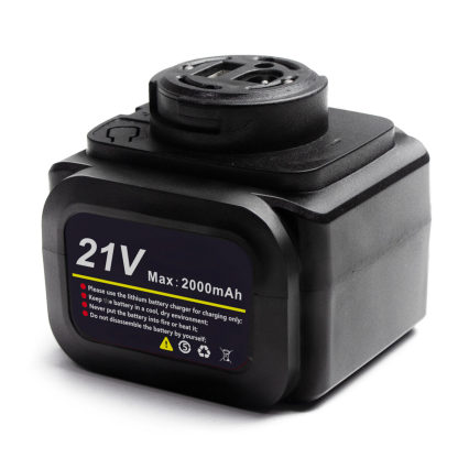 T TOVIA 21V-2.0Ah Li-Ion Battery Large Capacity Discharge Rechargeable Battery for Cordless Electric Tools Leaf Blower Electric Hedge Trimmer Applicable Model GPS51-B2130, GPS52-B2132-T TOVIA Offical Online Store