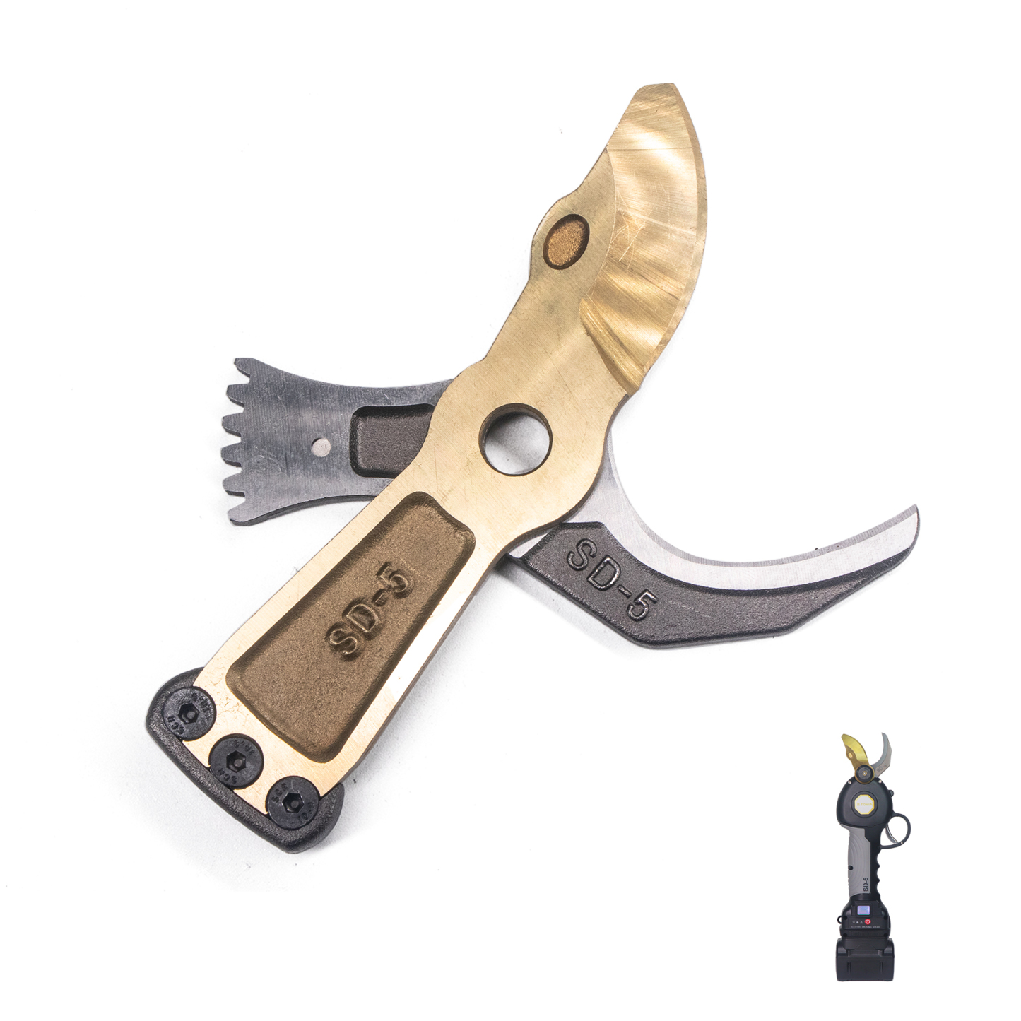 T TOVIA Cordless Electric Branch Pruning Shears Accessories, Drop-Forged Alloy Steel Blade Upper Blade Applicable Model GPS53 (SX53-2)-T TOVIA Offical Online Store