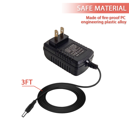 T TOVIA Battery Charger Adapter, Replacement Charger for 21V/1A Lithium Battery, Original charger for high pressure washer PPG87, for Home(US Standard 100-240V)-T TOVIA Offical Online Store