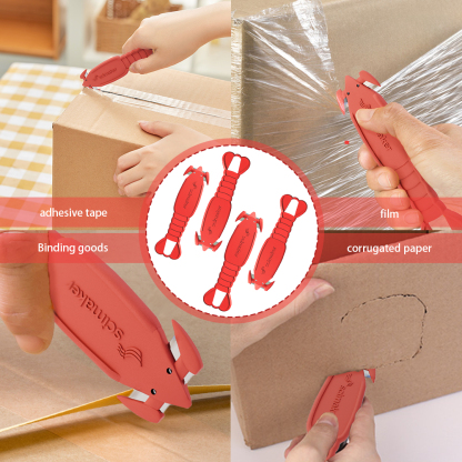 Scimaker LOBSTER Safety Box Cutter 12pcs Kit