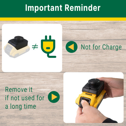 T TOVIA Battery Convert Adapter for Dewalt 20V LXT Li-Lon Battery to Li-Lon Battery 16.8V, 21V and 25V Electric Pruning Shears and Mini Chainsaw-T TOVIA Offical Online Store