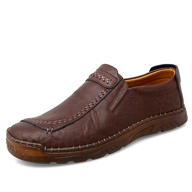 🔥Last Day Promotion 70% OFF 🎁 Men's Good Arch Support & Non-slip Outdoor Breathable Walking Shoes - loafer009