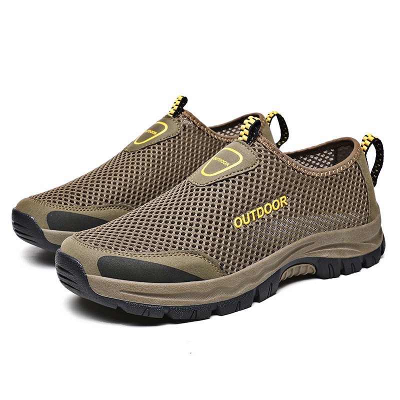 🔥Last Day Promotion 70% OFF 🎁 Men's Good Arch Support & Non-slip Outdoor Breathable Walking Shoes - 3005