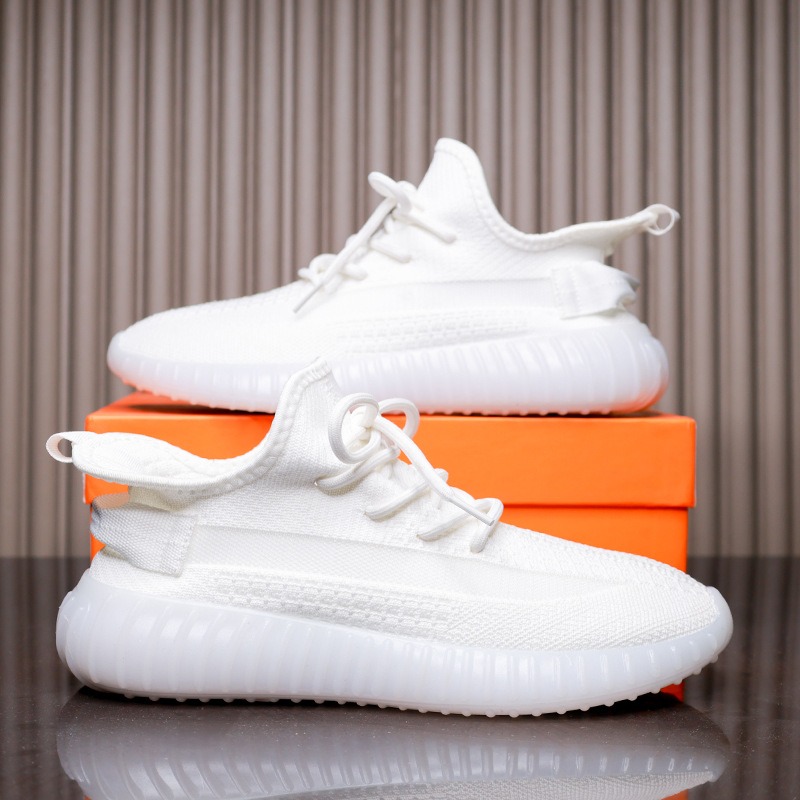 Breathable casual flying woven sneakers