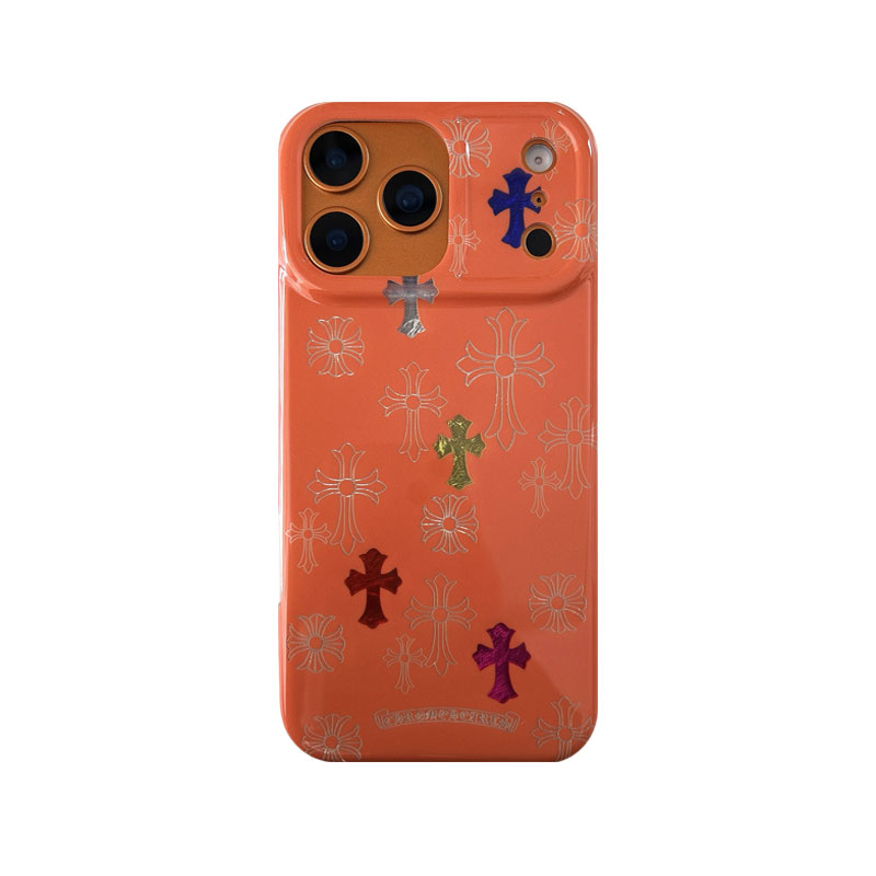 Colorful CHS iPhone Case Orange For iPhone 17/16/15/14-VECHS009