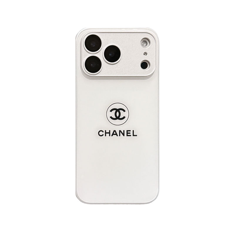 Luxury CC iPhone Case White For iPhone 17/16/15/14/13-VECC028