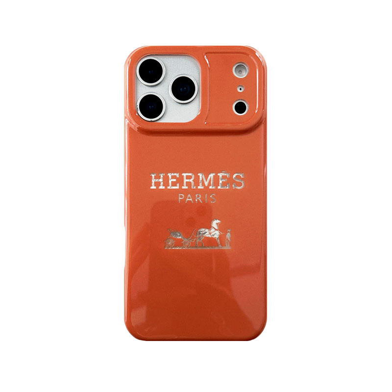 Premium H  iPhone Case Orange For iPhone 17/16/15/14-VEH006