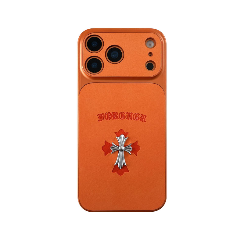 Stylish CHS iPhone Case Orange For iPhone 17/16/15/14-VECHS013