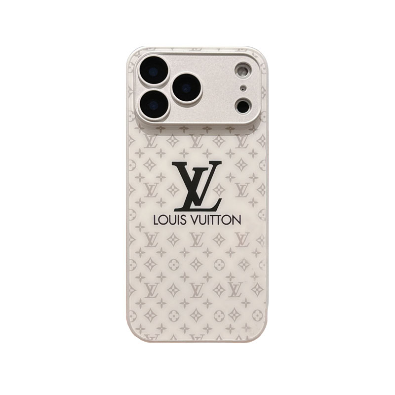 Elegant Monogram iPhone Case White For iPhone 17/16/15/14/13-VEMO023