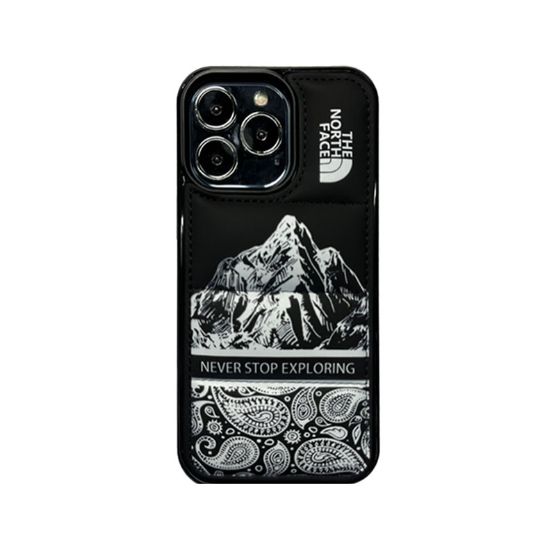 NF Cashew Nut Flower Phone Case For iPhone Black-YGH241721