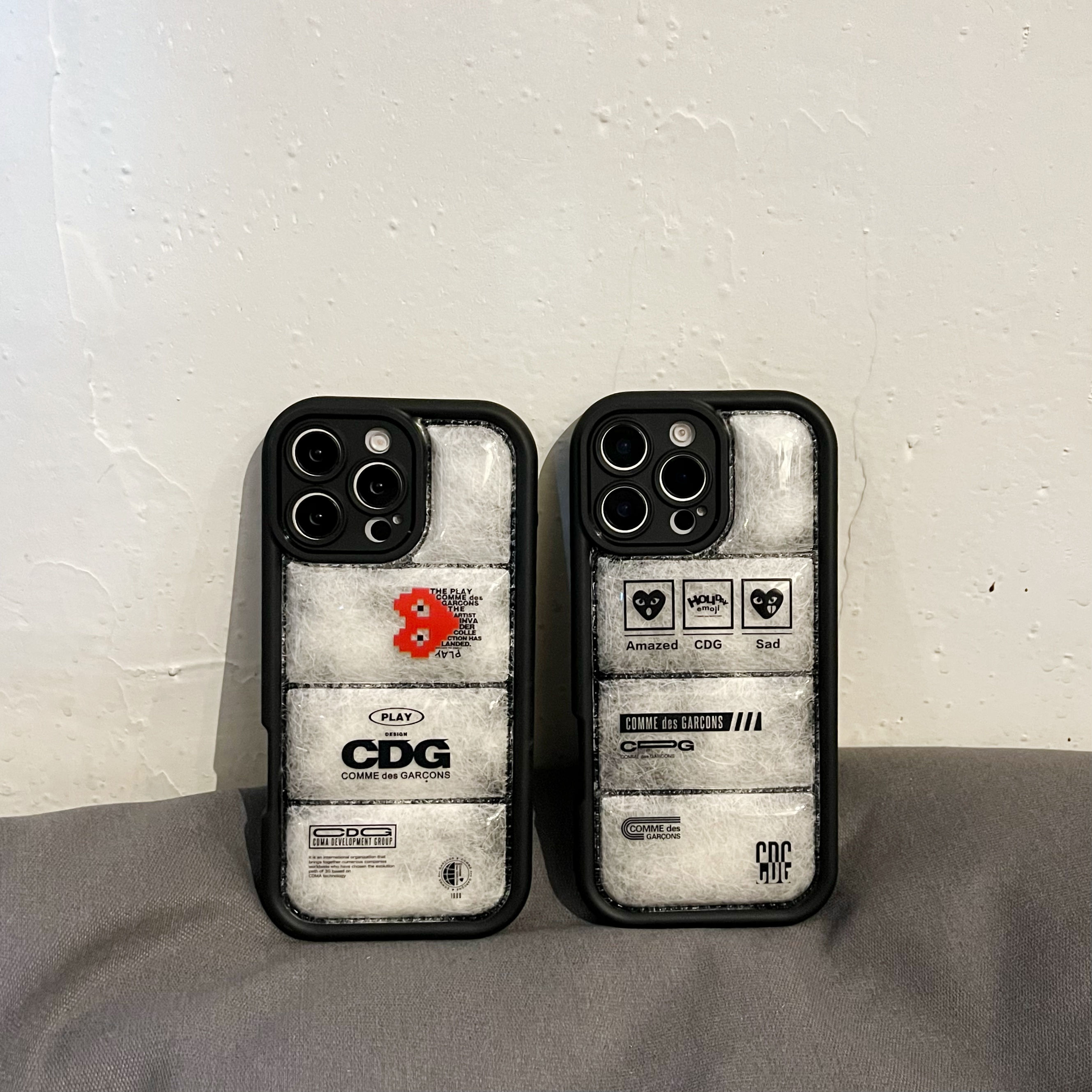 3D Puffer CDG iPhone Case-CLK250804