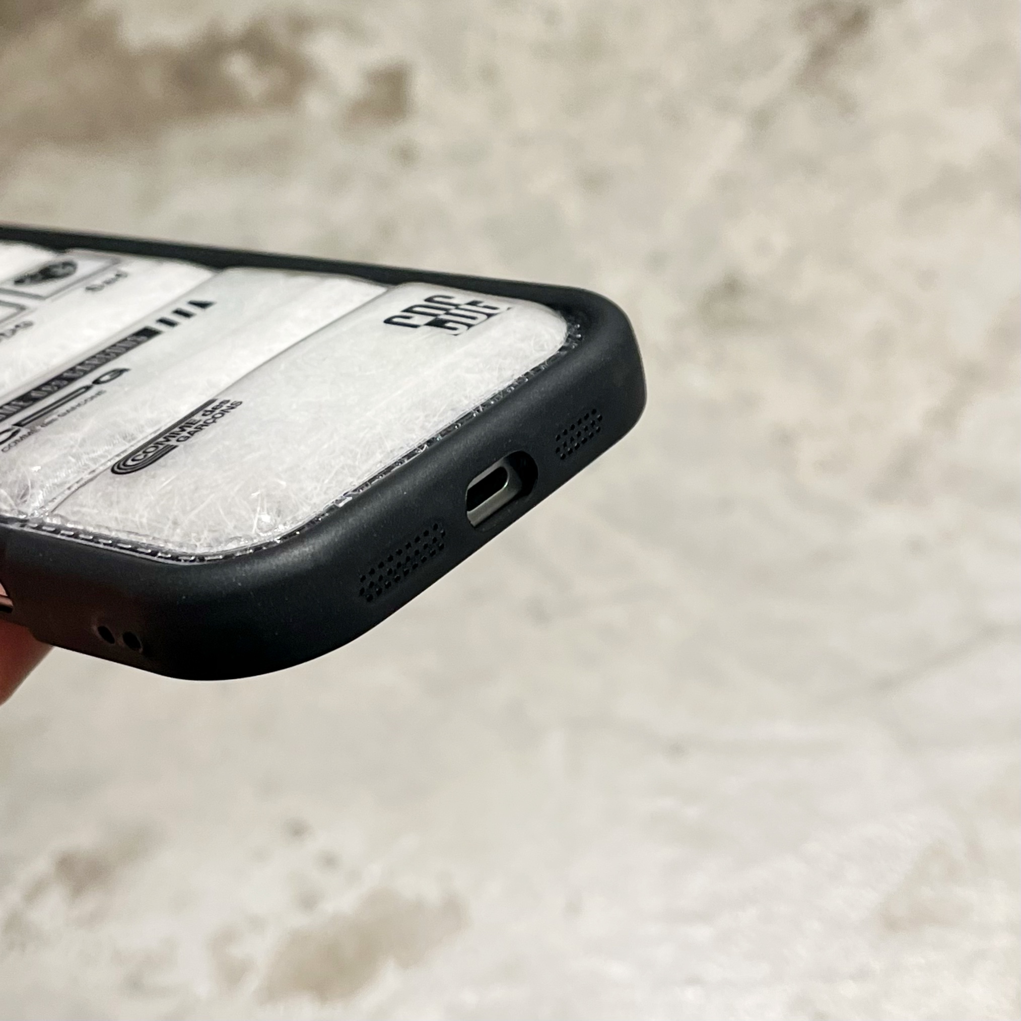 3D Puffer CDG iPhone Case-CLK250804