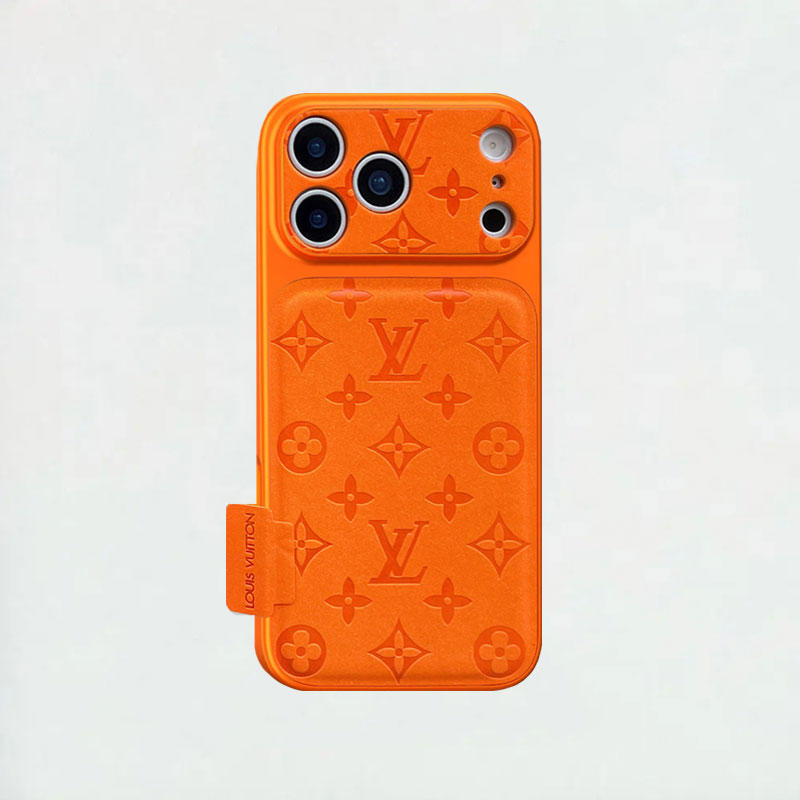 Classic Monogram iPhone Case Orange For iPhone 17/16/15/14-VEMO020