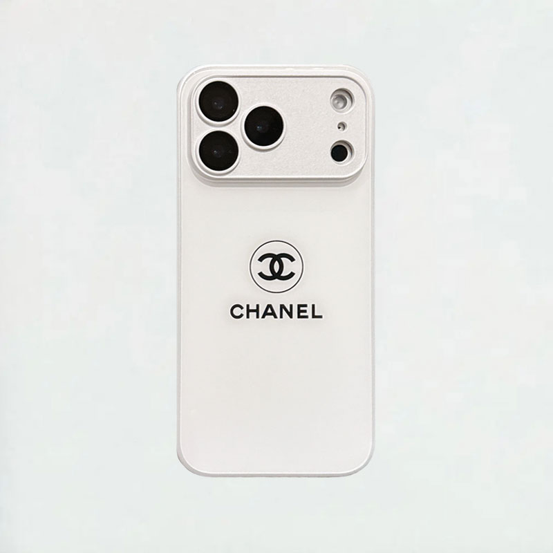 Luxury CC iPhone Case White For iPhone 17/16/15/14/13-VECC028