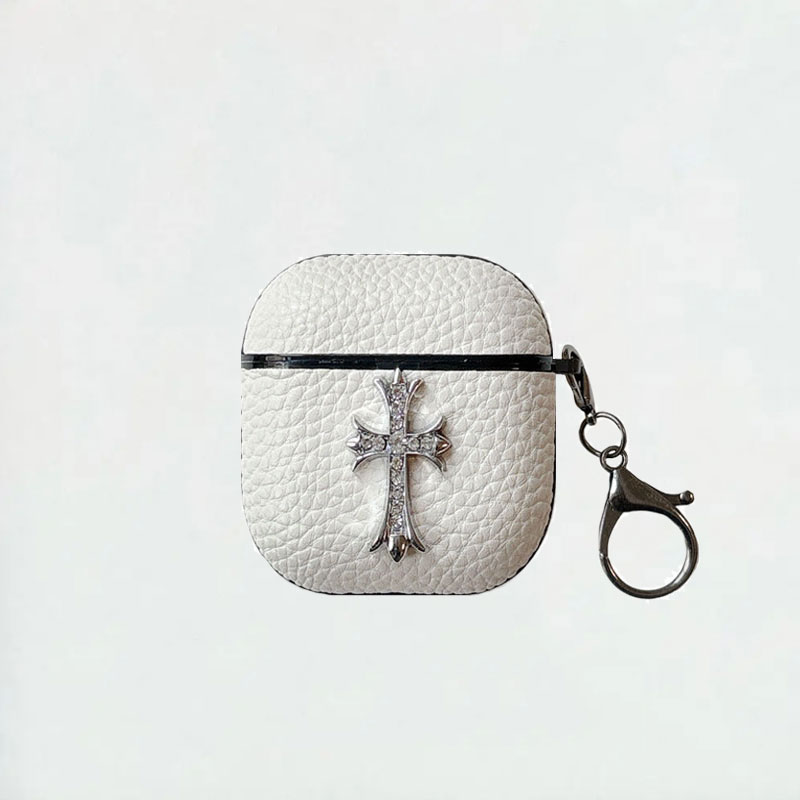  Leather CHS  AirPods Cases White-HXJ251607