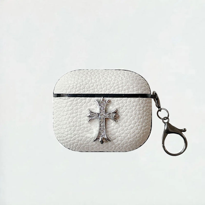 Leather CHS  AirPods 3rd Generation Cases White-HXJ251607