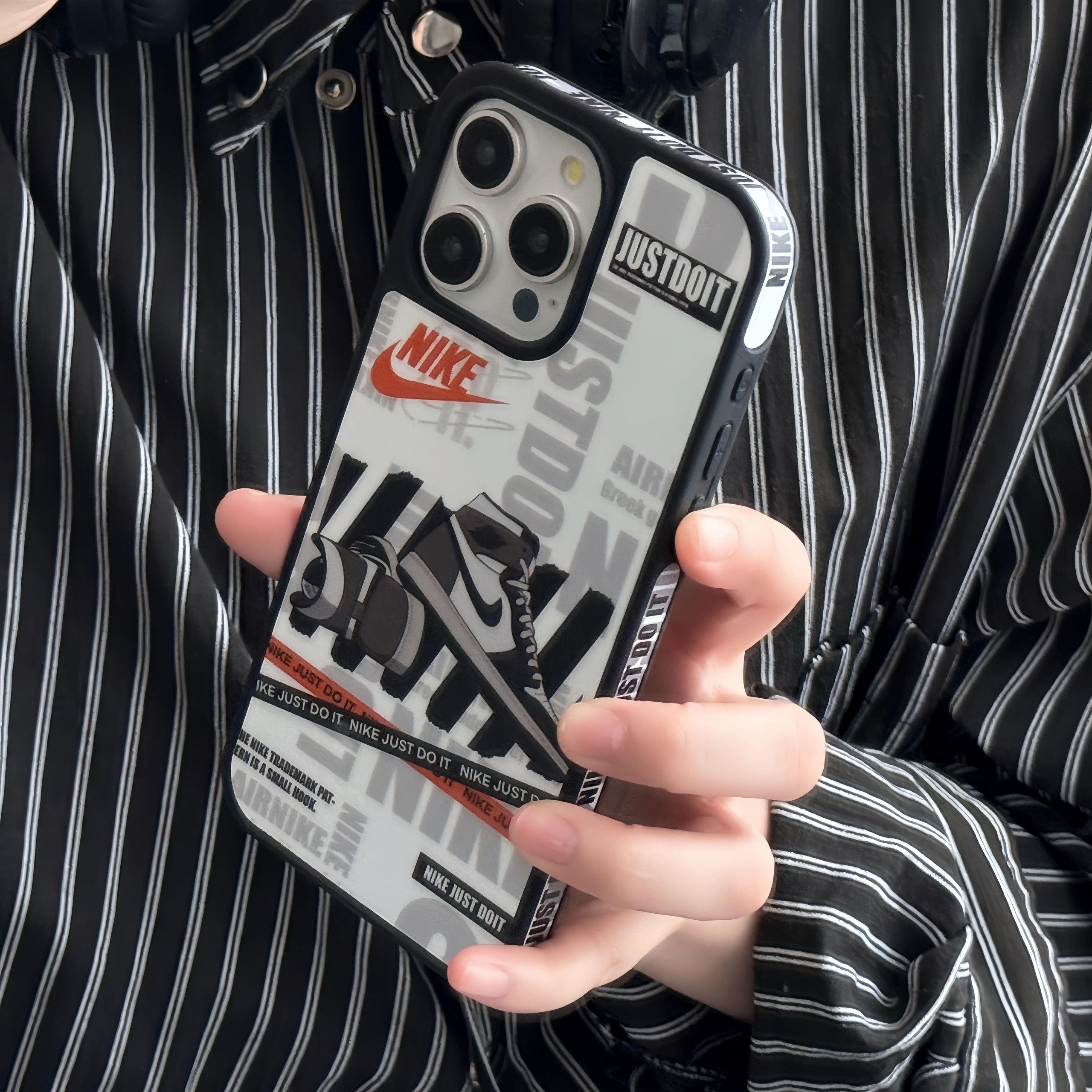 NK Phone Case For iPhone Black-NKX251520