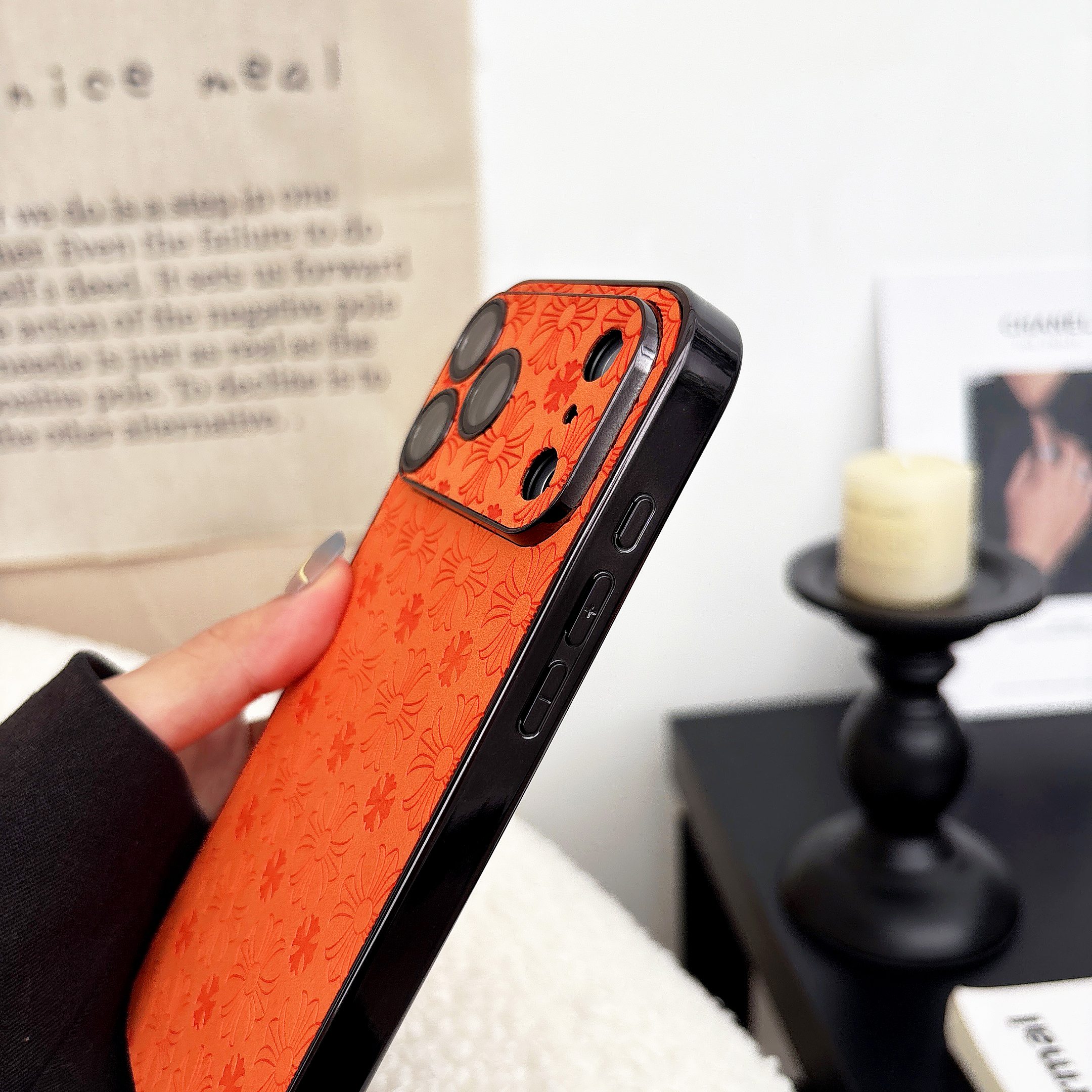 Premium CHS iPhone Case Orange For iPhone 17/16/15/14-VECHS010