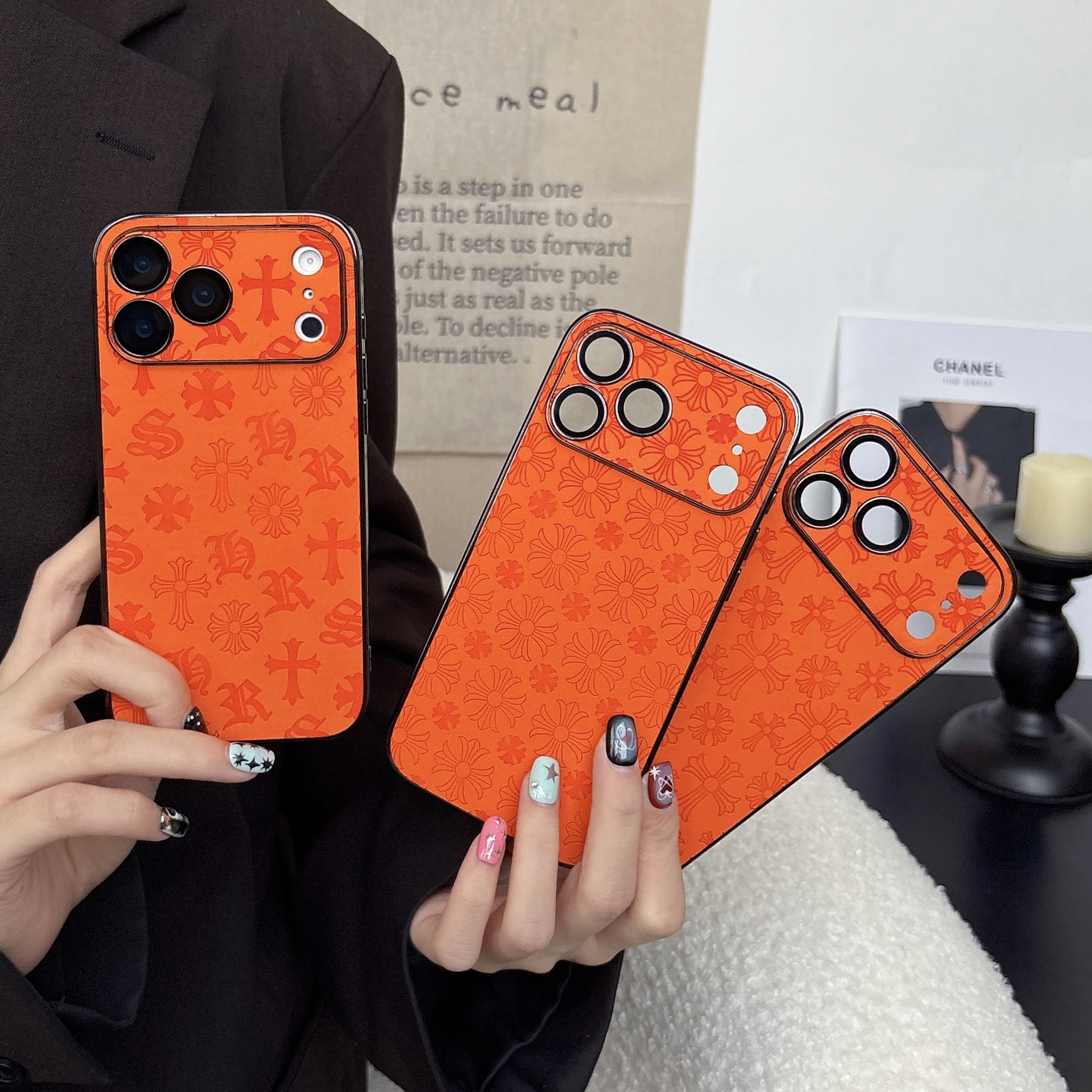 Premium CHS iPhone Case Orange For iPhone 17/16/15/14-VECHS010