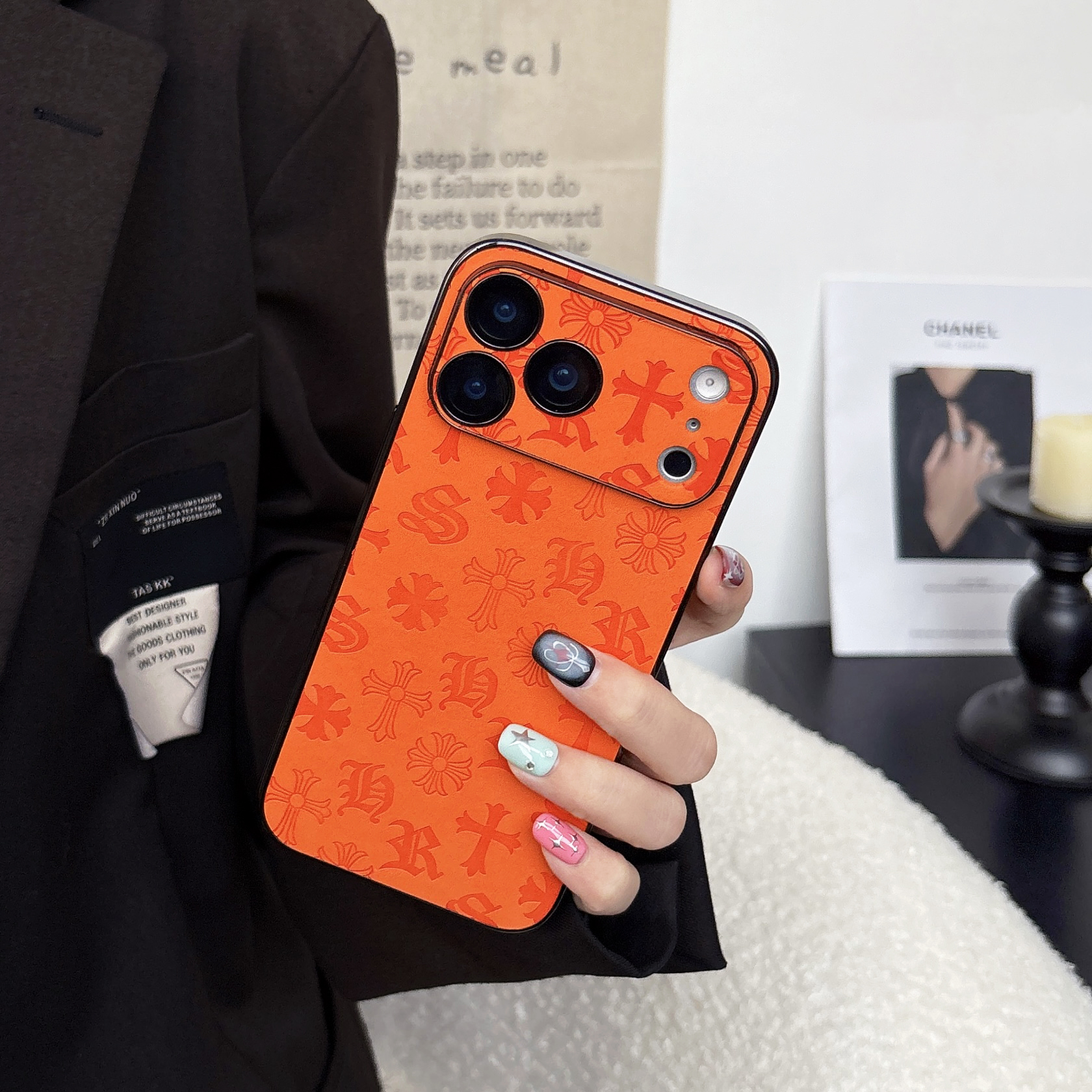 Premium CHS iPhone Case Orange For iPhone 17/16/15/14-VECHS010