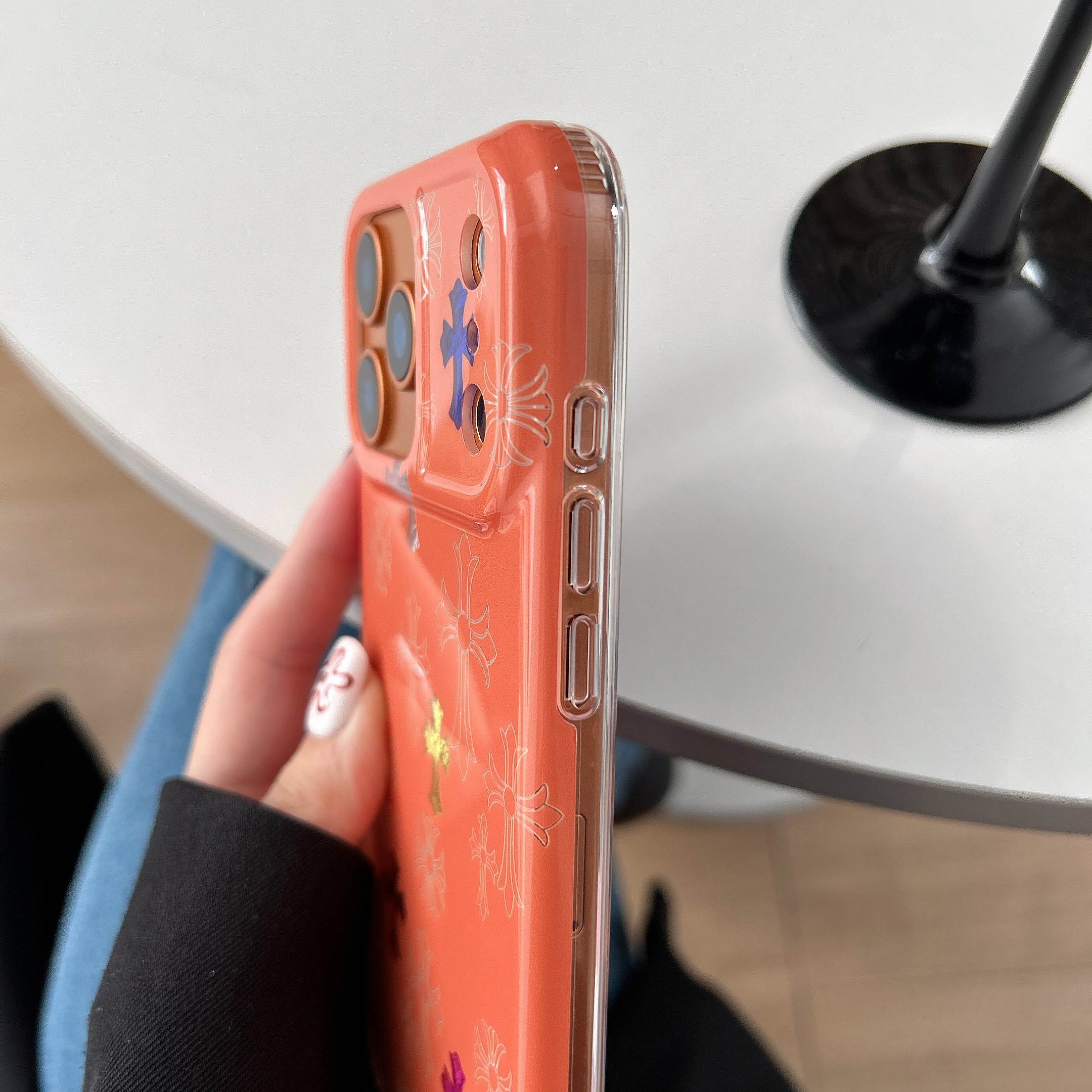 Colorful CHS iPhone Case Orange For iPhone 17/16/15/14-VECHS009