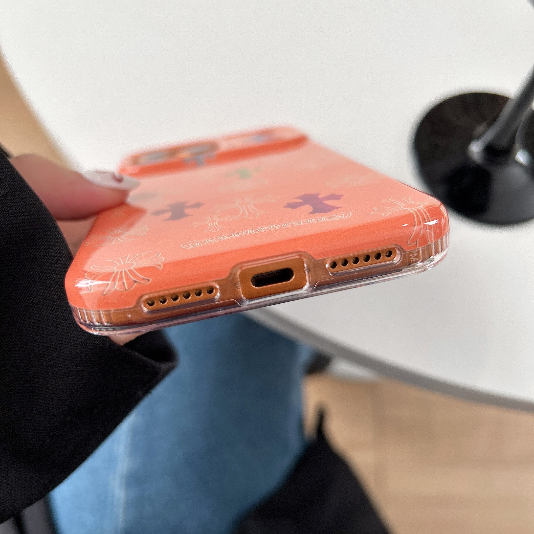 Colorful CHS iPhone Case Orange For iPhone 17/16/15/14-VECHS009