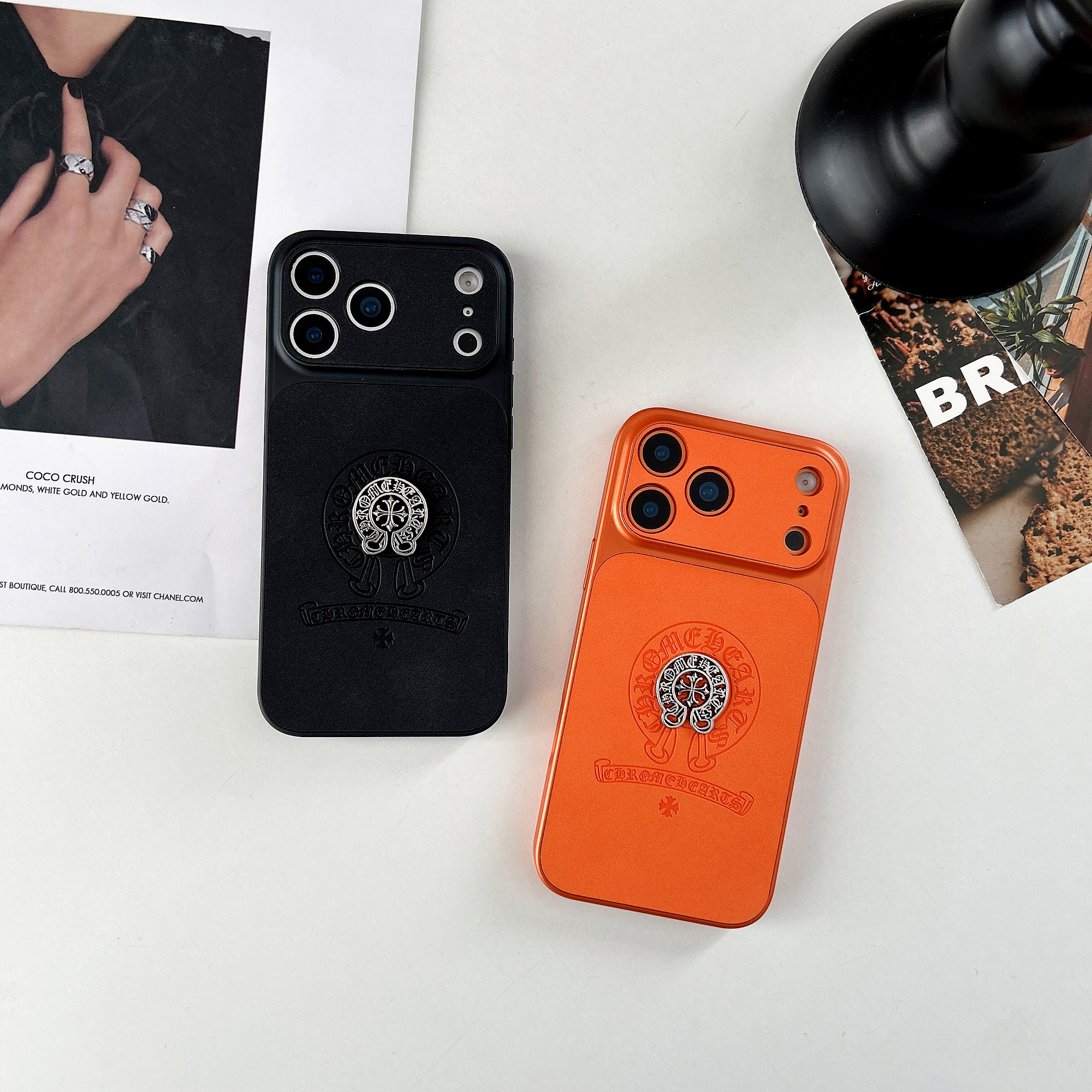 Premium CHS iPhone Case Orange For iPhone 17/16/15/14-VECHS015