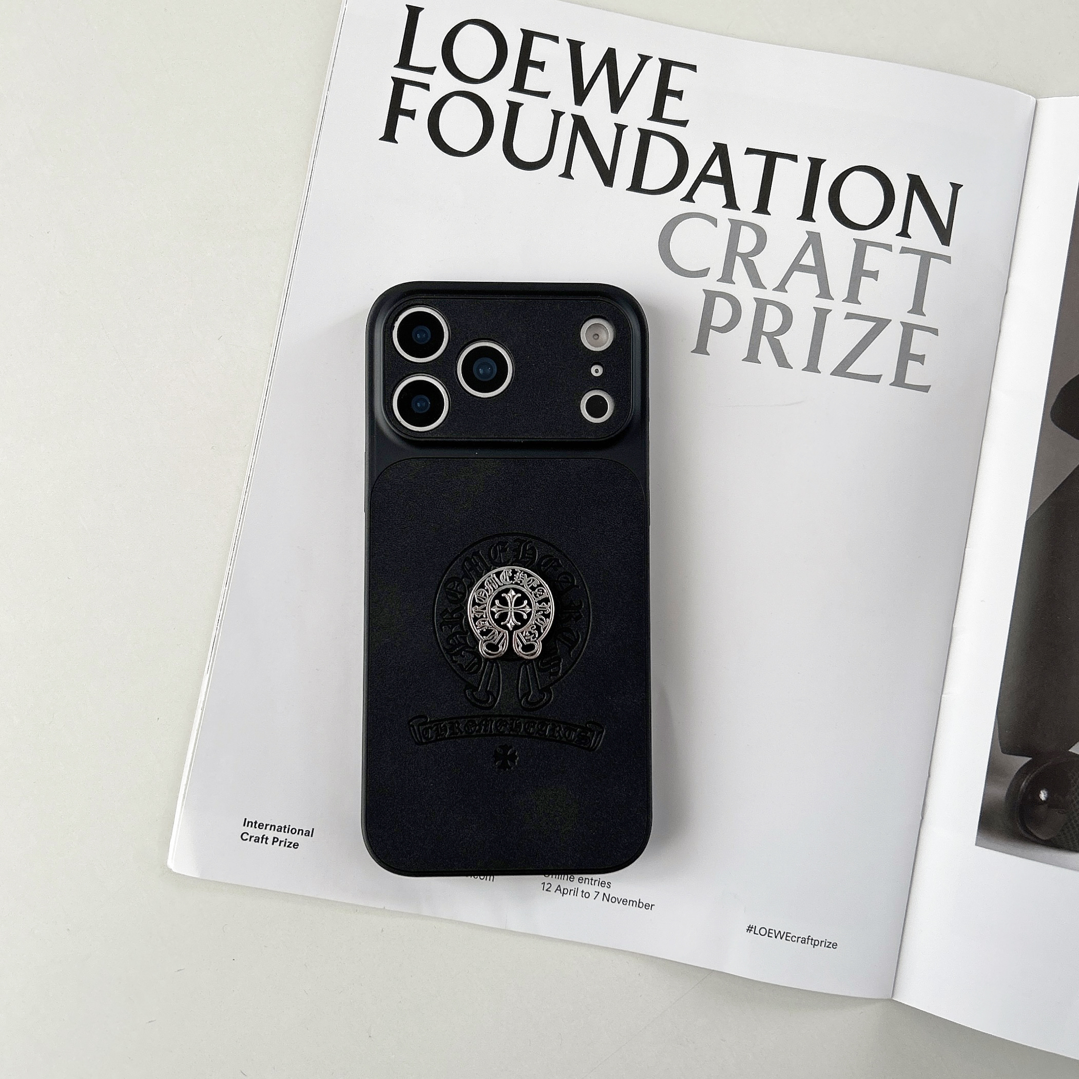 Premium CHS iPhone Case Black For iPhone 17/16/15/14-VECHS016