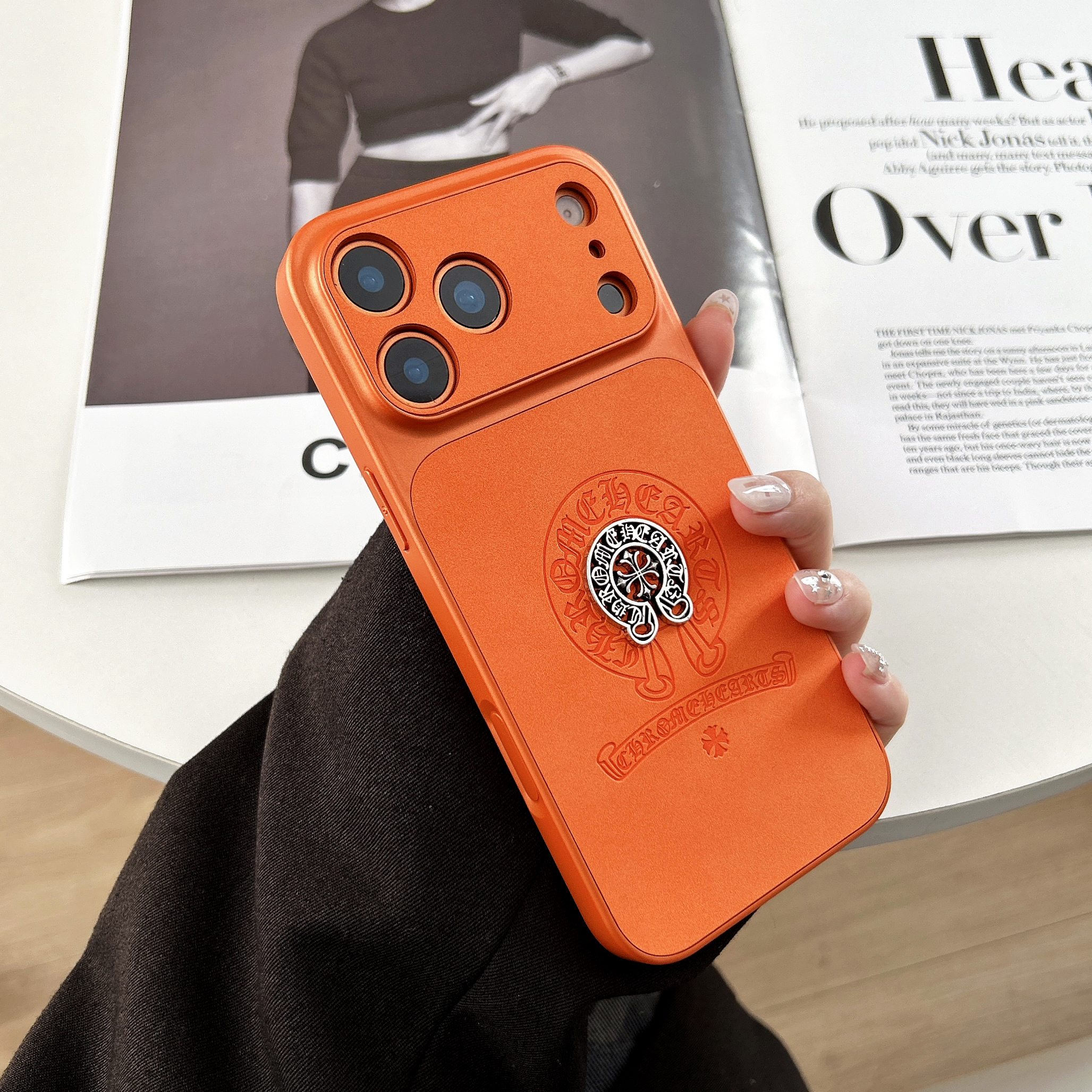 Premium CHS iPhone Case Orange For iPhone 17/16/15/14-VECHS015