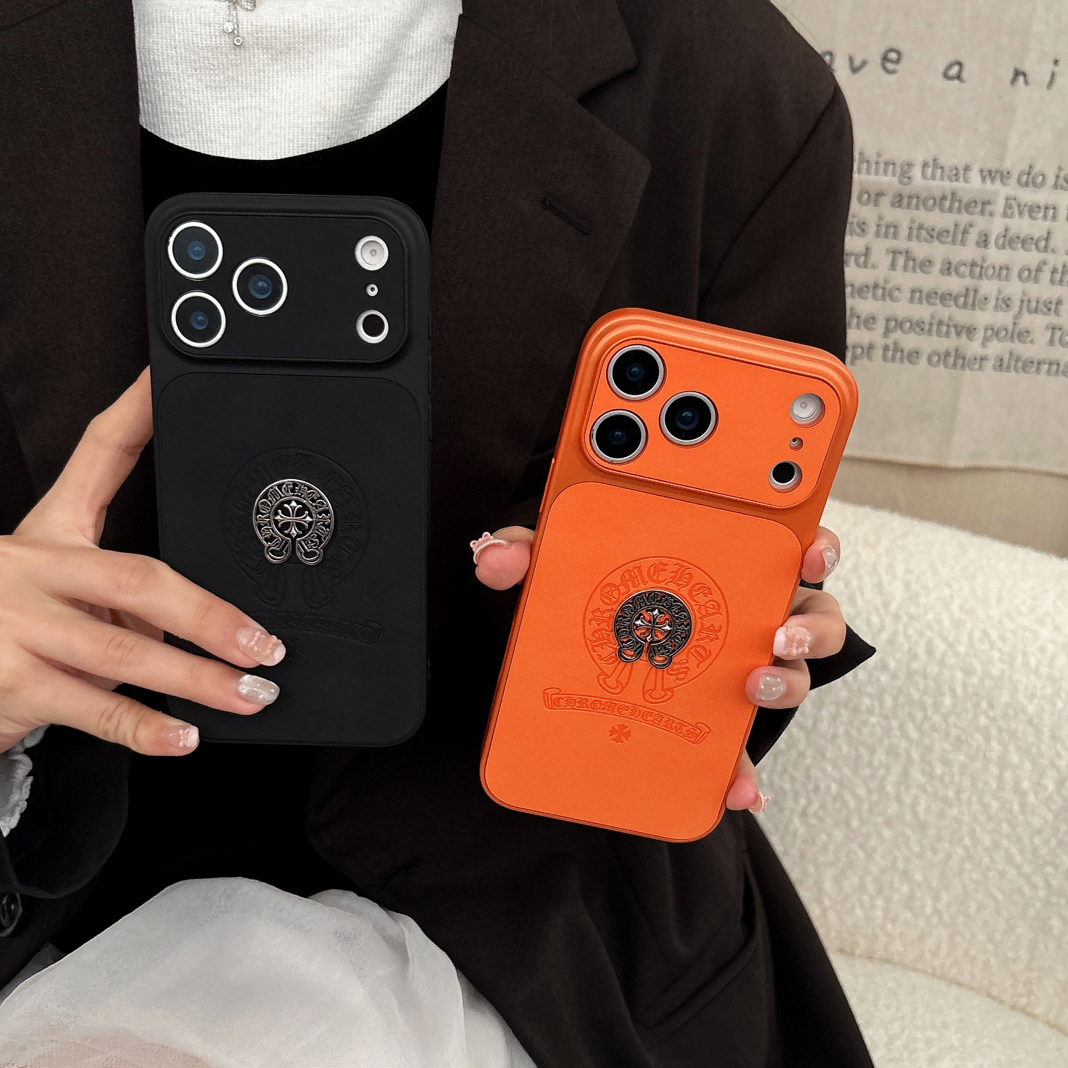 Premium CHS iPhone Case Black For iPhone 17/16/15/14-VECHS016