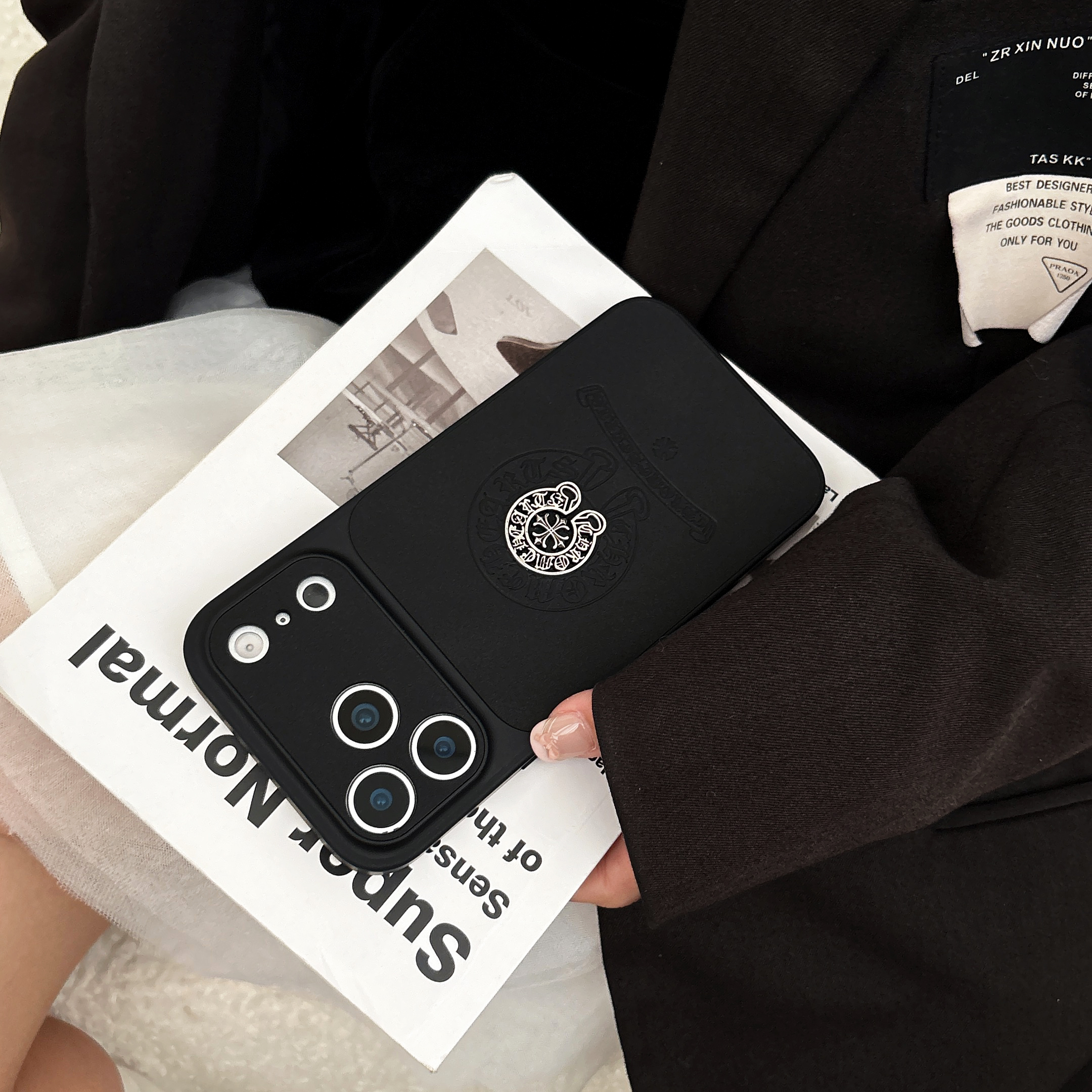 Premium CHS iPhone Case Black For iPhone 17/16/15/14-VECHS016