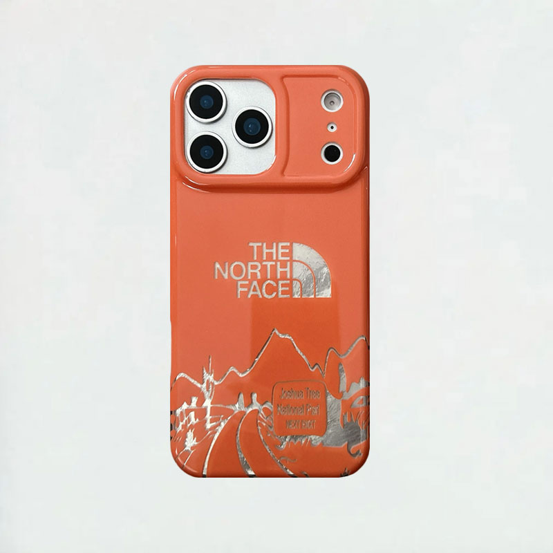 Luxury TNF iPhone Case Orange For iPhone 17/16/15/14-VETNF007