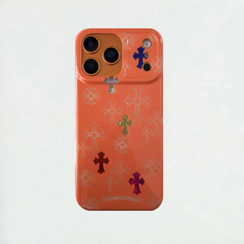Colorful CHS iPhone Case Orange For iPhone 17/16/15/14-VECHS009