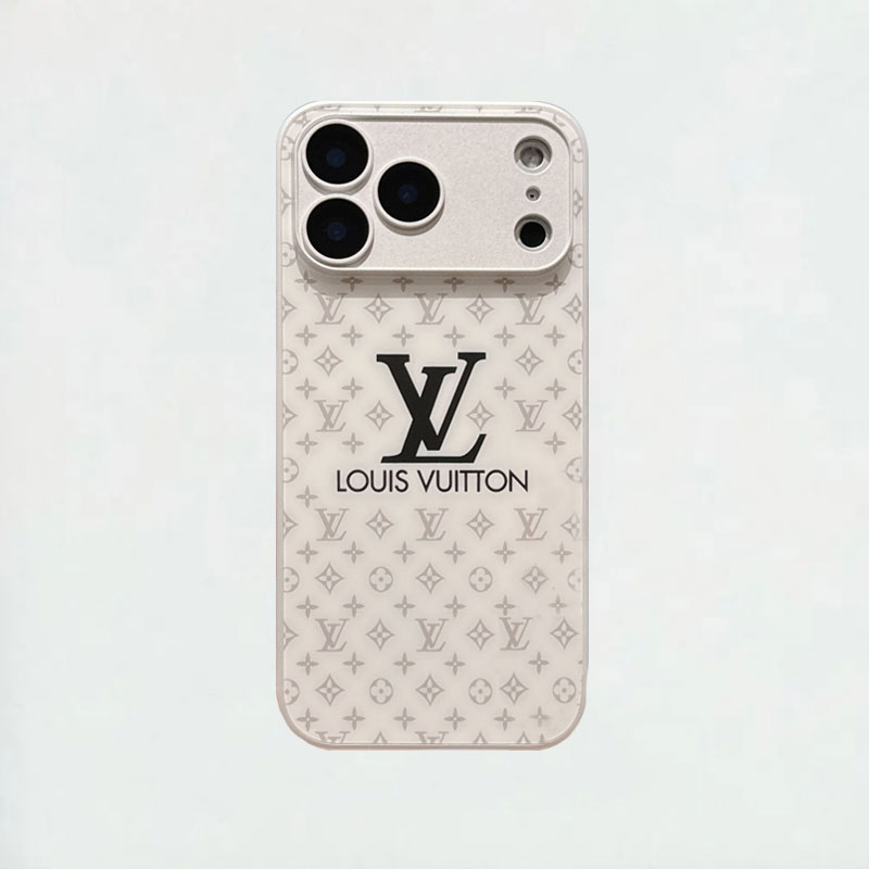 Elegant Monogram iPhone Case White For iPhone 17/16/15/14/13-VEMO023