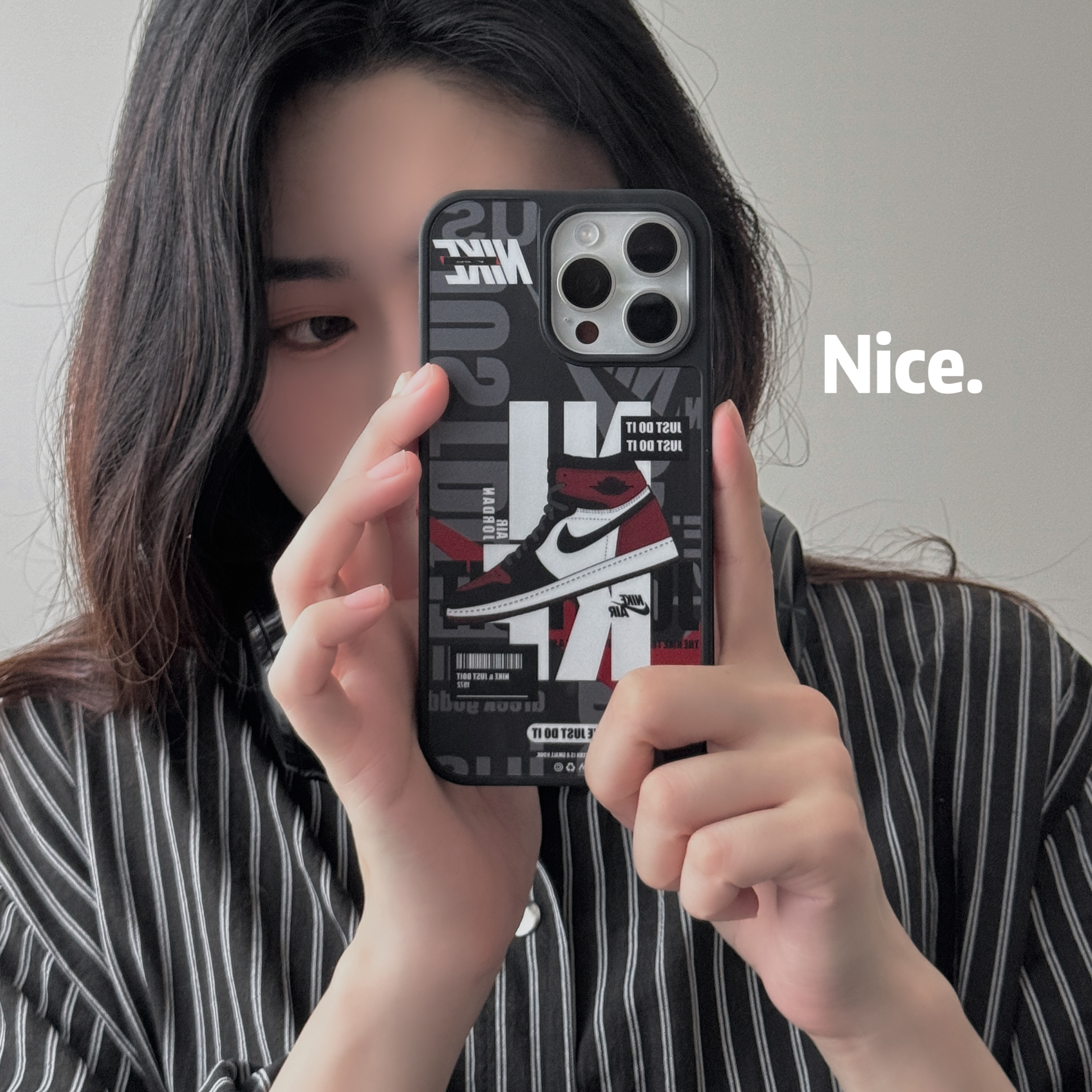 NK Phone Case For iPhone Black-NKX251520