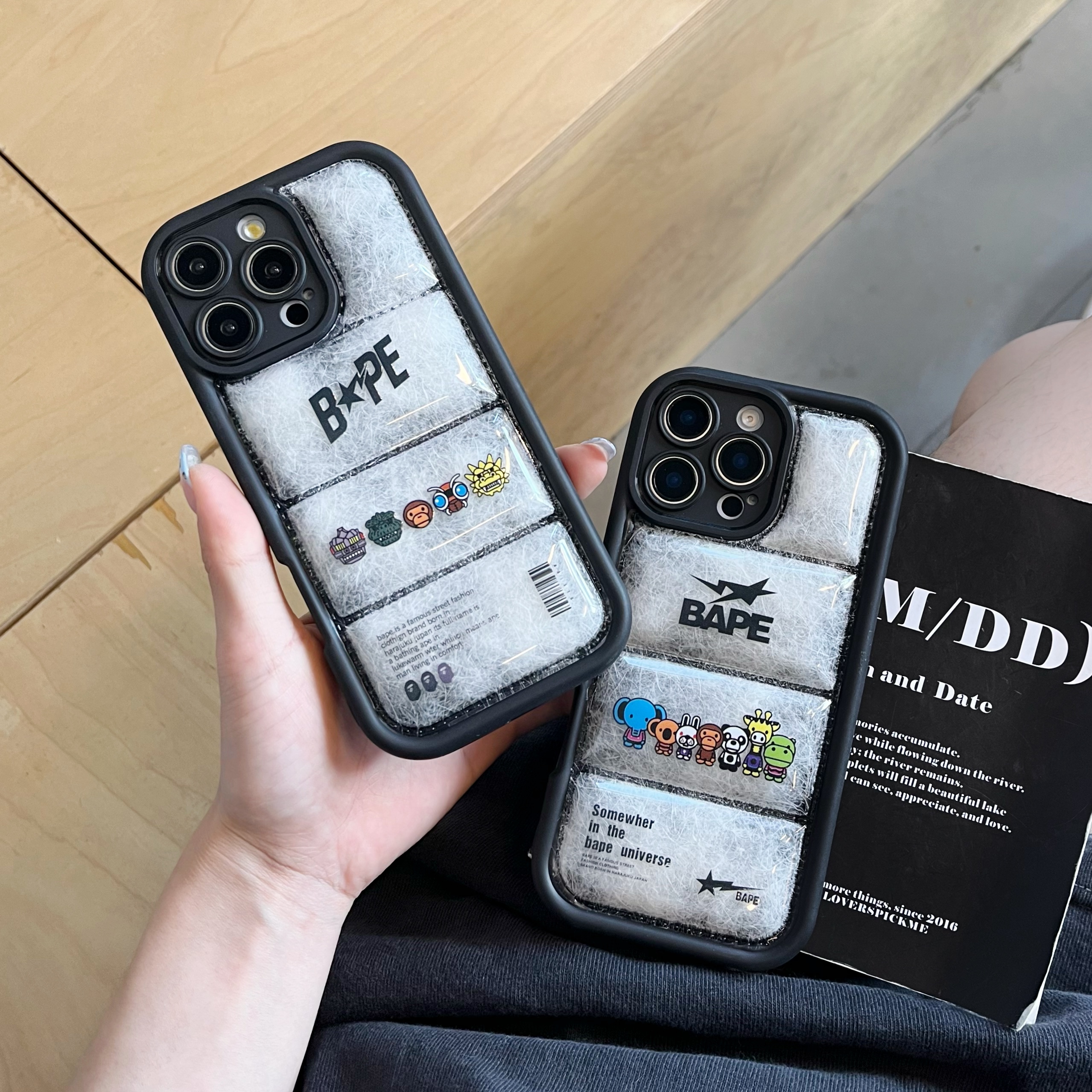 3D Puffer BE iPhone Case-CLK250809