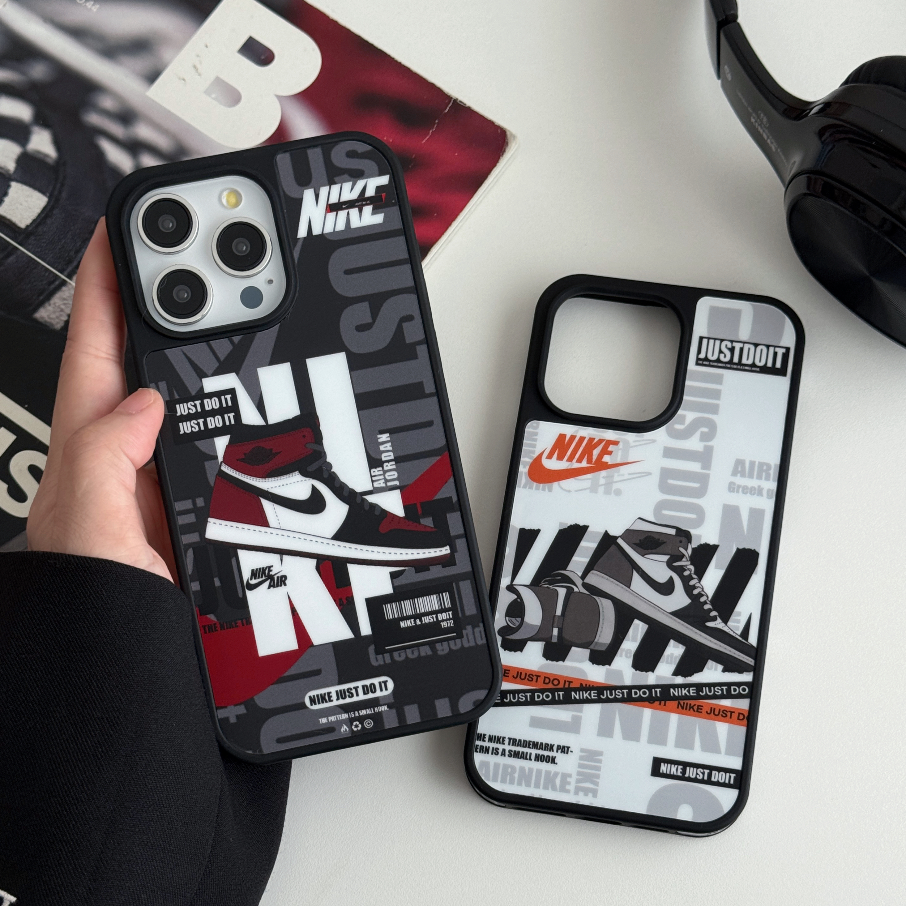 NK Phone Case For iPhone Black-NKX251520